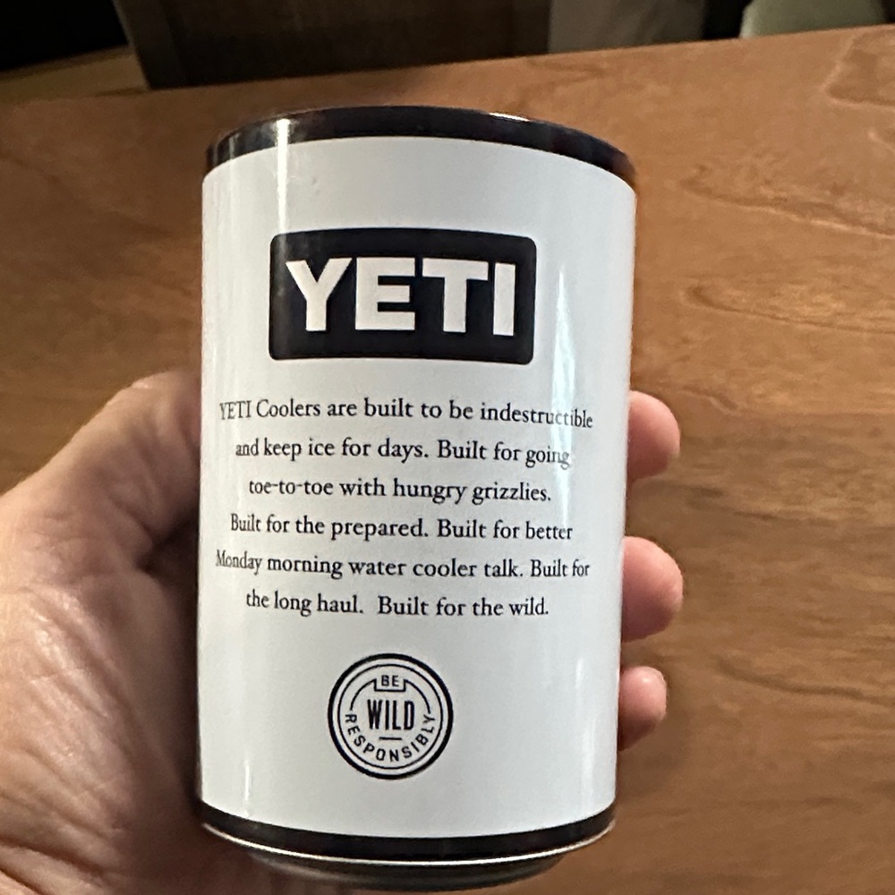 Yeti Pop Top Empty Cans- set of 2 - Picture 4 of 5